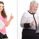 Illustration for article titled The Inanity of Women on Scales in Stock Photos